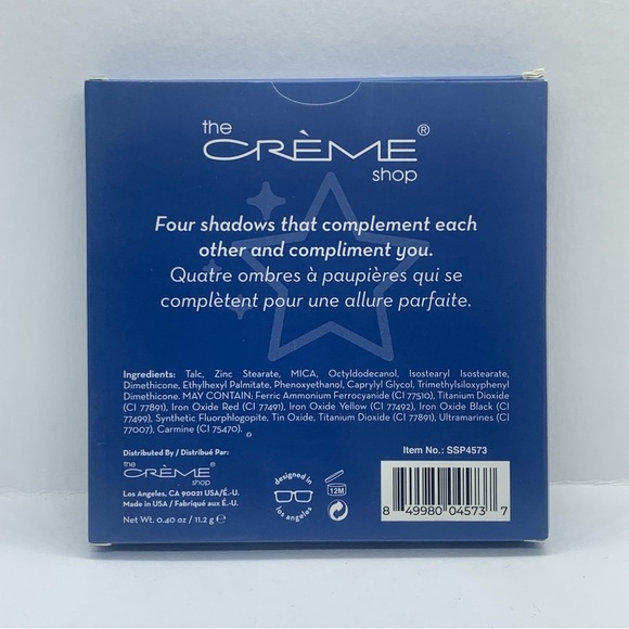 New The Crème Shop SO SHADY Eyeshadow Palette STARLIT - Picture 4 of 5